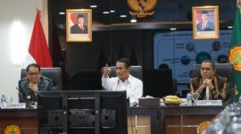 Menteri Pertanian (Mentan) Andi Amran Sulaiman saat audiensi antara Menteri Pertanian, musyawarah pimpinan daerah (muspida). (Dok. Kementan)