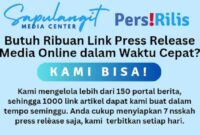 Sapulangit Media Center (SMC) melayani jasa manajemen reputasi, pencitraan dan pemulihan nama baik melalui implementasi publikasi press release di jaringan media online. Informasi lebih lanjut, hubungi 0853 1555 7788 (WhatsApp). (Dok. Sapulangit.com).
