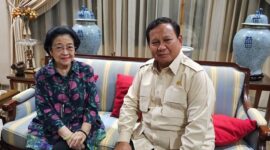 Pertemuan Presiden Prabowo Subianto dengan mantan Presiden Megawati Soekarnoputri. (X.com @bang_dasco)

