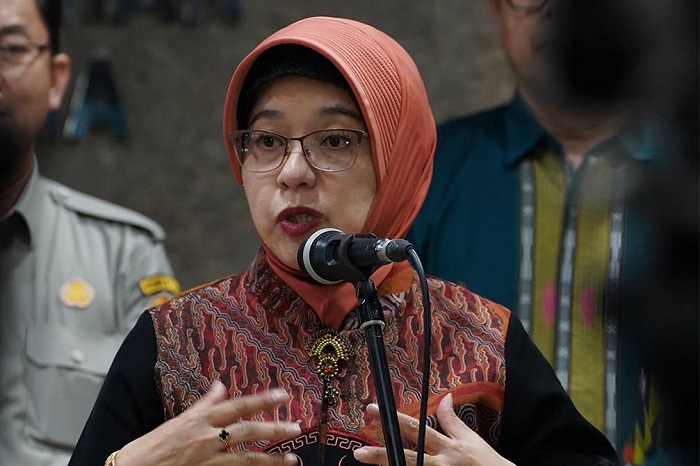 Pelaksana Tugas (Plt.) Kepala BPS Amalia Adininggar Widyasanti. (Facebook.com @Amalia Adininggar Widyasanti)