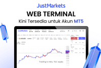 Platform trading berbasis browser yang kini tersedia bagi seluruh klien di negara-negara yang didukung. (Dok. JustMarkets )