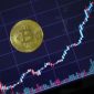 Gambar ini menampilkan seorang investor yang sedang menganalisis grafik pertumbuhan aset digital di layar komputer, merefleksikan dinamika dan peluang di pasar kripto yang terus berkembang pesat.