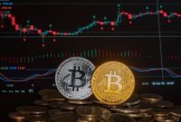 Ilustrasi berbagai jenis aset kripto yang disusun rapi, melambangkan konsep diversifikasi portofolio untuk manajemen risiko yang efektif dalam investasi digital.