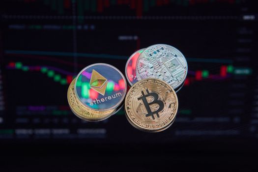 Ilustrasi visual yang menampilkan berbagai aset digital seperti koin kripto, karya seni NFT, dan elemen metaverse yang melambangkan pertumbuhan ekosistem investasi digital yang semakin kompleks dan menjanjikan.