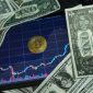 Grafik yang menunjukkan pertumbuhan aset kripto di layar digital, melambangkan potensi investasi dan volatilitas pasar yang membutuhkan pemahaman mendalam. Ilustrasi ini merepresentasikan bagaimana teknologi blockchain terus mendorong inovasi dalam dunia keuangan digital.